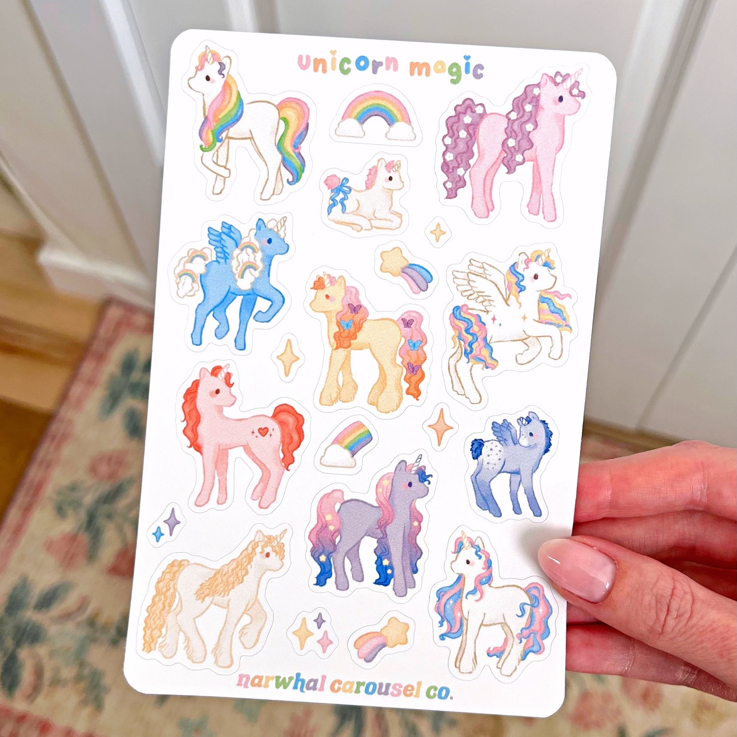 Unicorn Magic Sticker Sheet