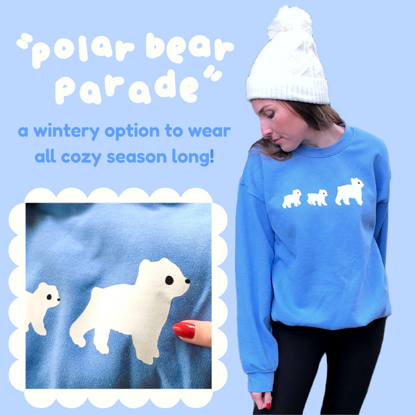 "Polar Bear Parade" Sweatshirt