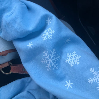 "Snowflake Sleeves" Sweatshirt