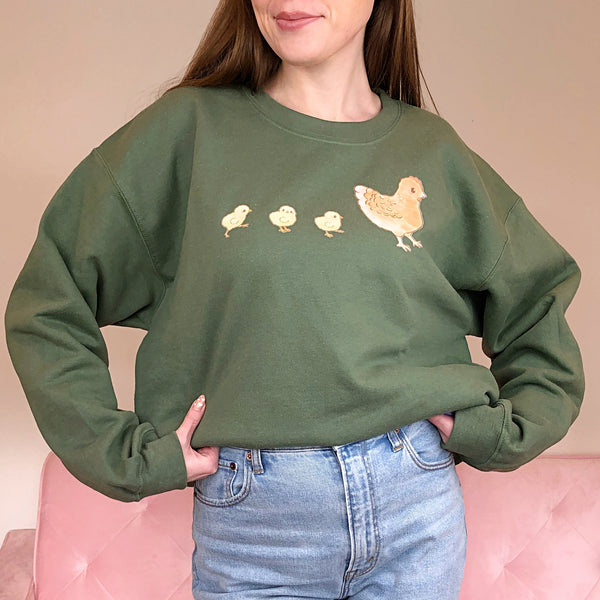 Chickens Crewneck Sweatshirt