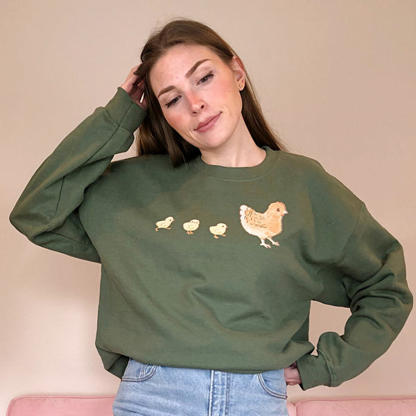 Chickens Crewneck Sweatshirt