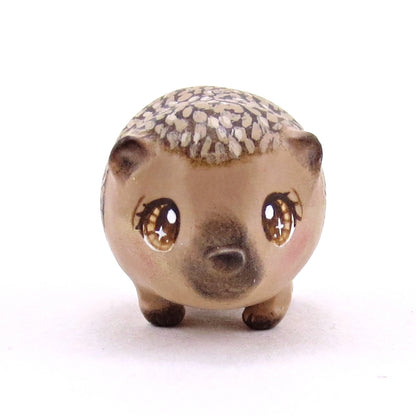 Standing European Hedgehog Figurine - Polymer Clay Continents Collection