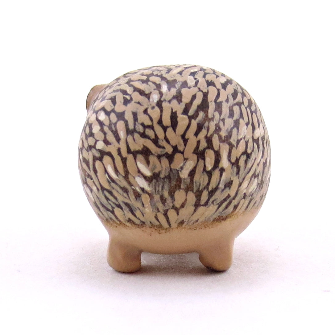 Standing European Hedgehog Figurine - Polymer Clay Continents Collection