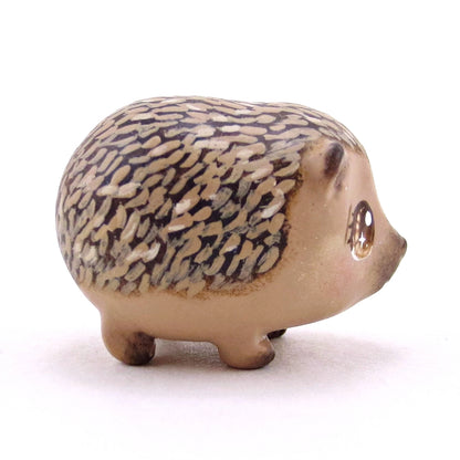 Standing European Hedgehog Figurine - Polymer Clay Continents Collection