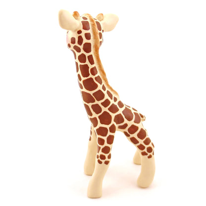 Giraffe Figurine - Polymer Clay Animals Continents Collection