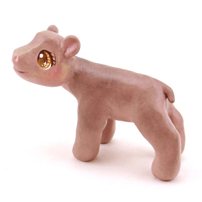 Hippopotamus Figurine - Polymer Clay Animals Continents Collection