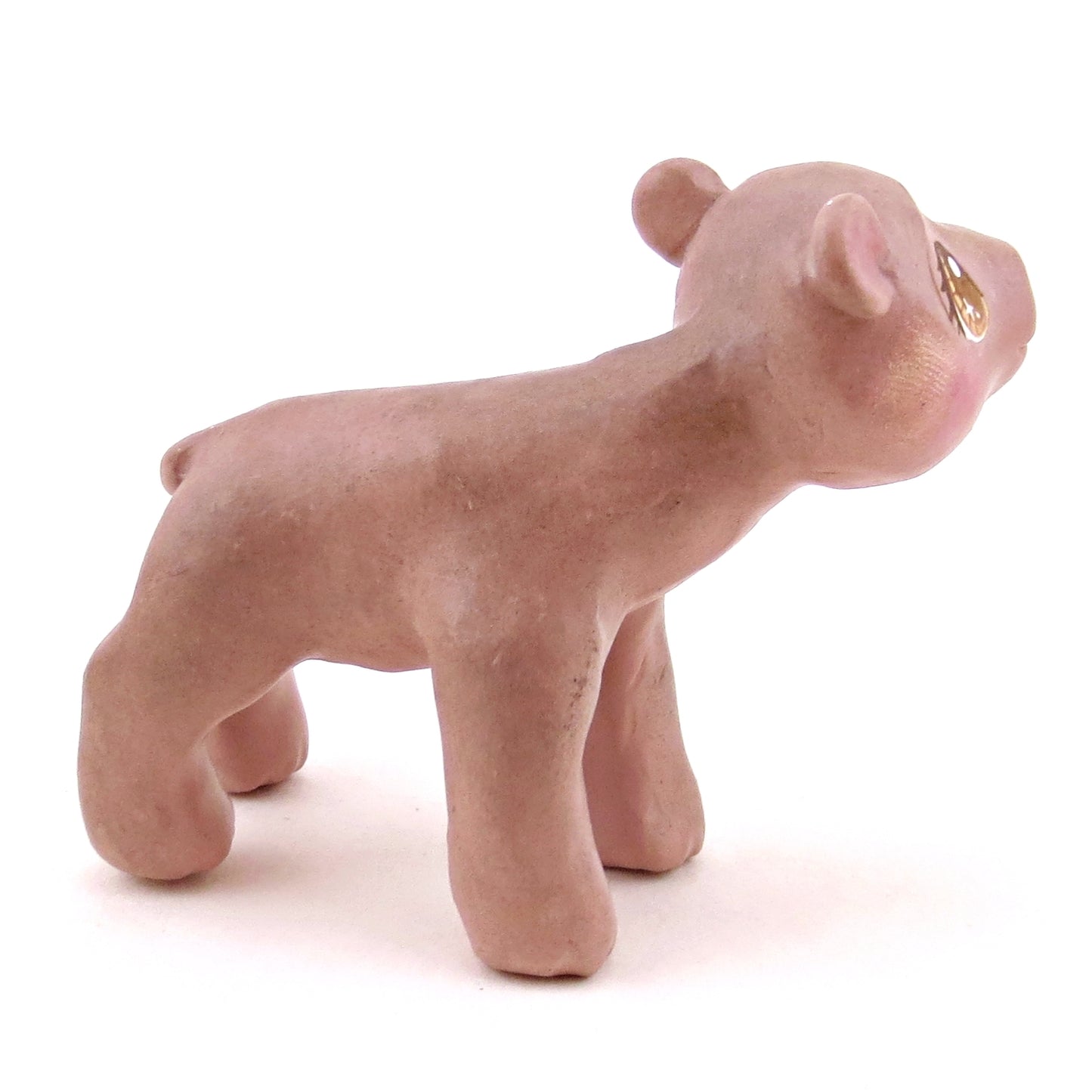 Hippopotamus Figurine - Polymer Clay Animals Continents Collection