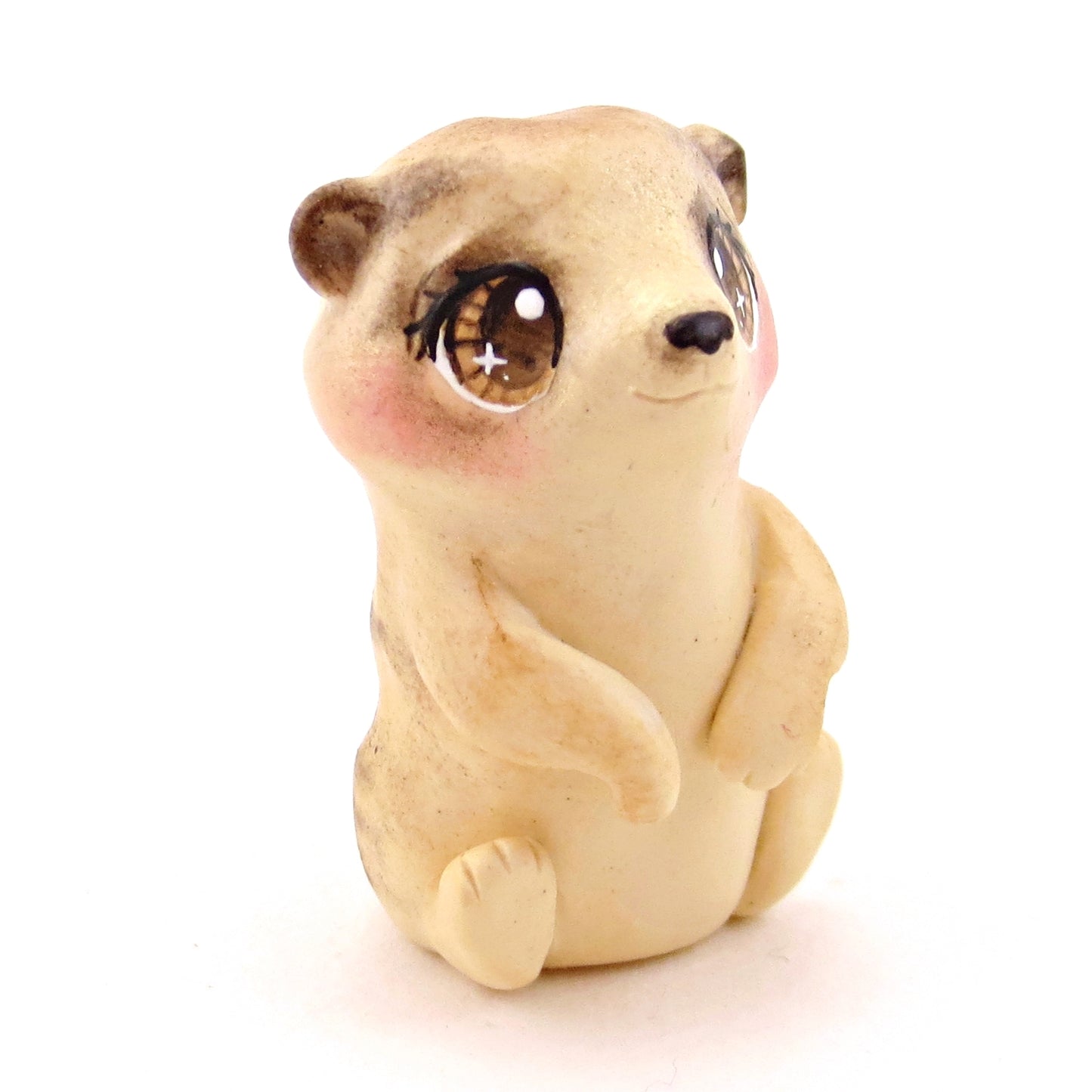 Meerkat Figurine - Polymer Clay Animals Continents Collection