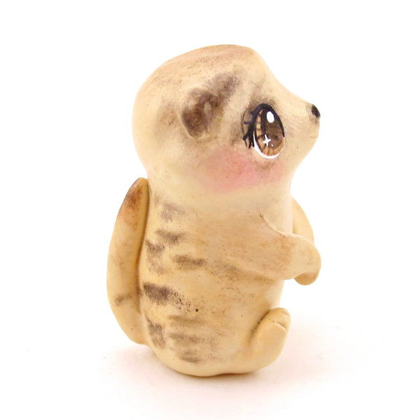 Meerkat Figurine - Polymer Clay Animals Continents Collection