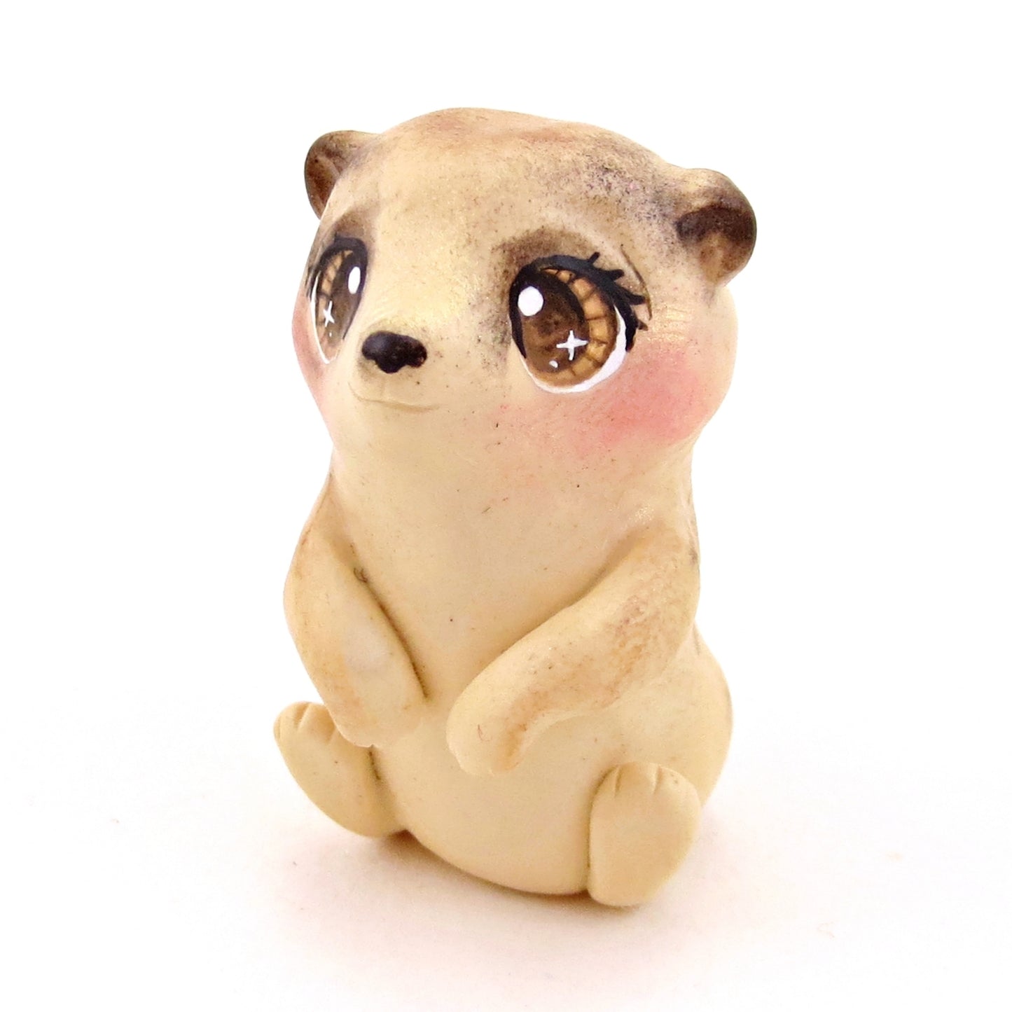 Meerkat Figurine - Polymer Clay Animals Continents Collection