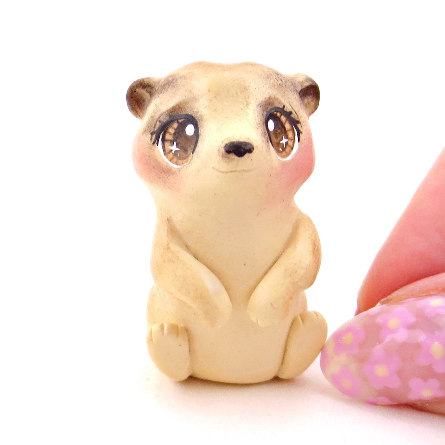 Meerkat Figurine - Polymer Clay Animals Continents Collection