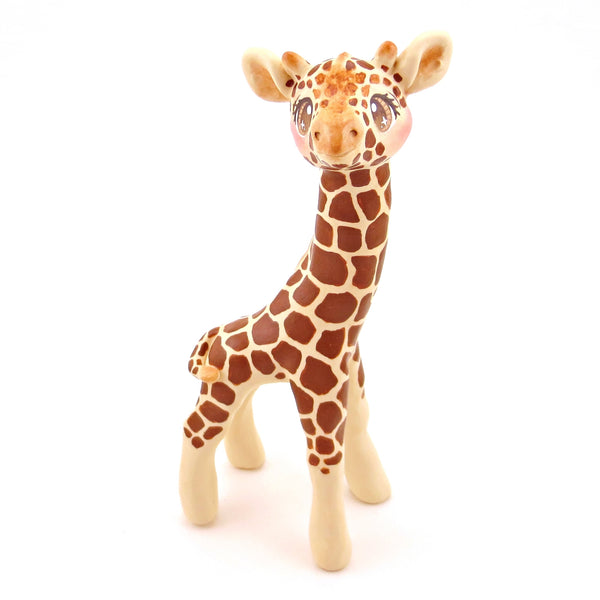 Giraffe Figurine - Polymer Clay Animals Continents Collection