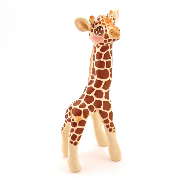 Giraffe Figurine - Polymer Clay Animals Continents Collection