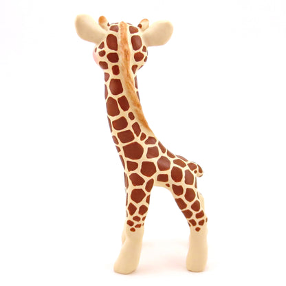 Giraffe Figurine - Polymer Clay Animals Continents Collection