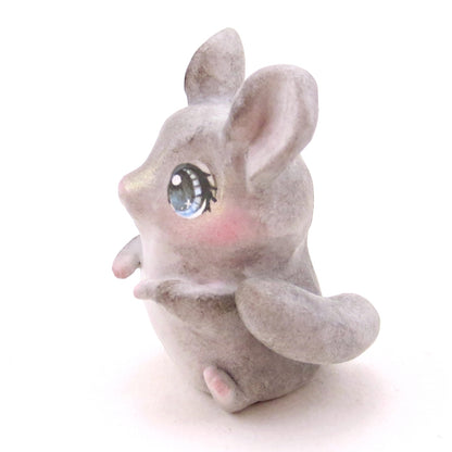 Chinchilla Figurine - Polymer Clay Animals Continents Collection