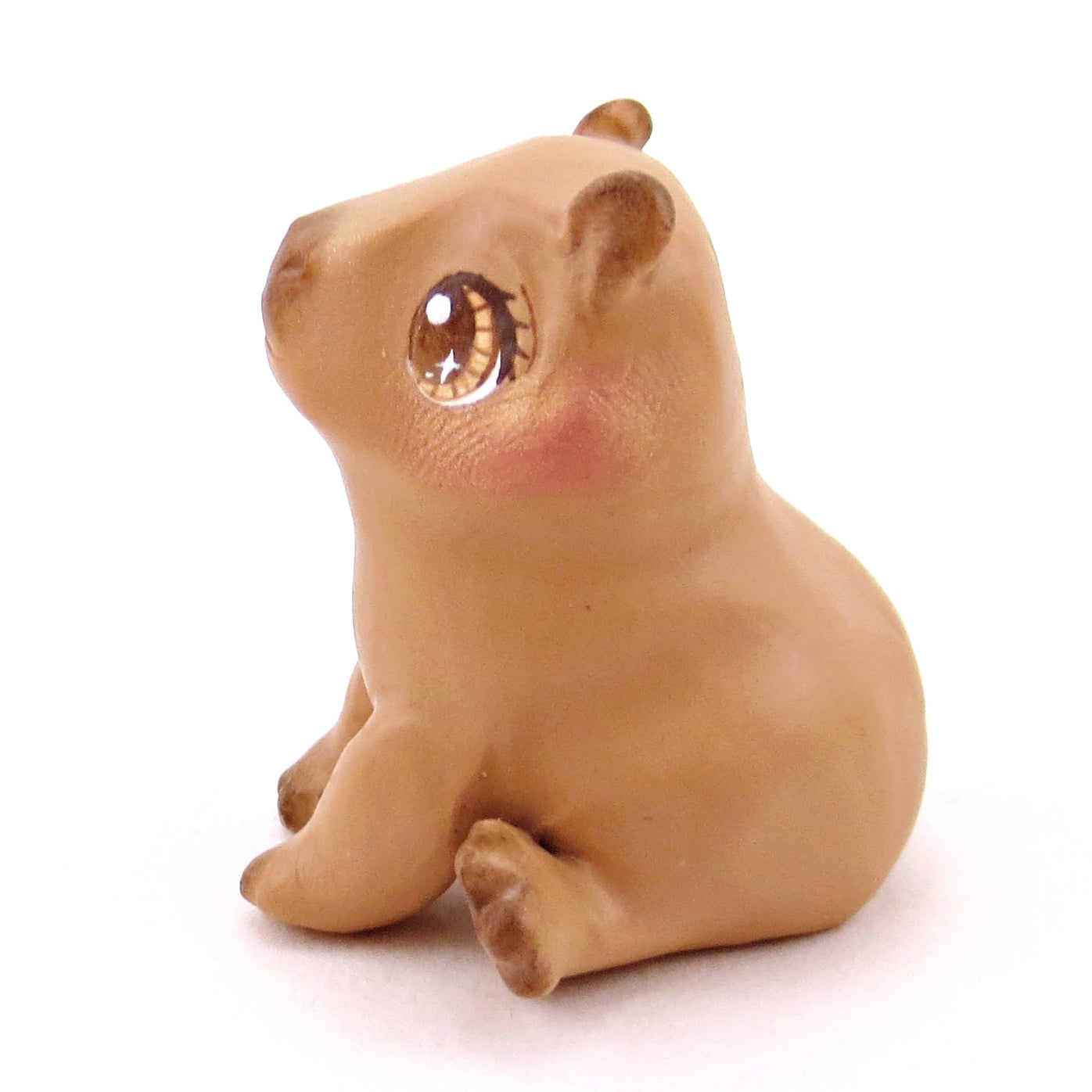 Capybara Figurine - Polymer Clay Animals Continents Collection