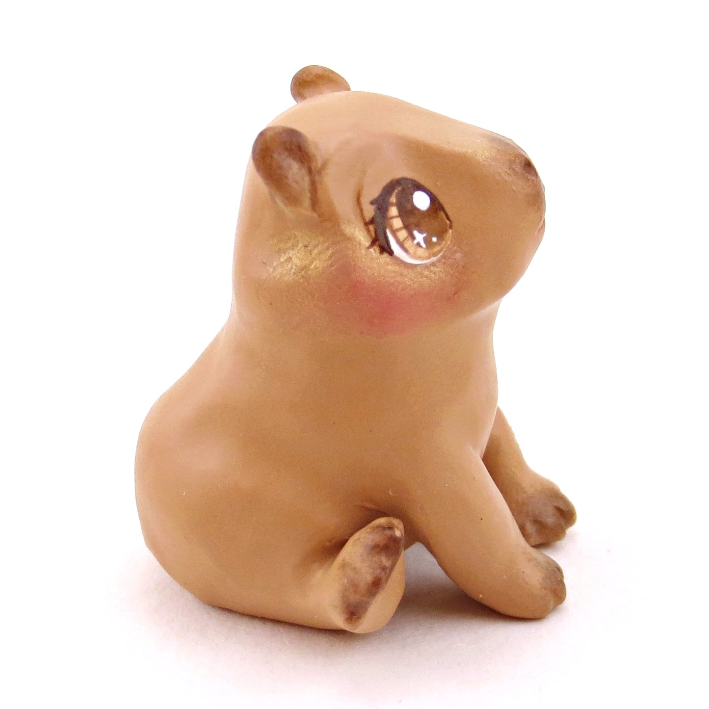 Capybara Figurine - Polymer Clay Animals Continents Collection