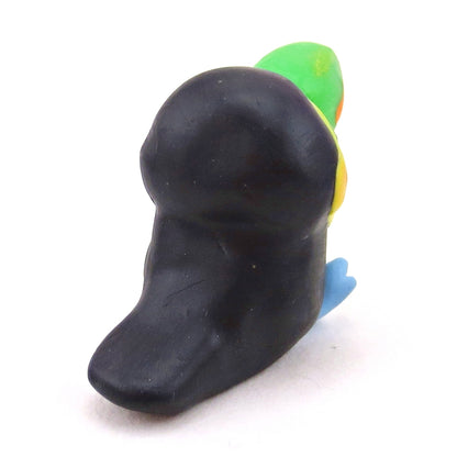 Keel-Billed Toucan Figurine - Polymer Clay Animals Continents Collection