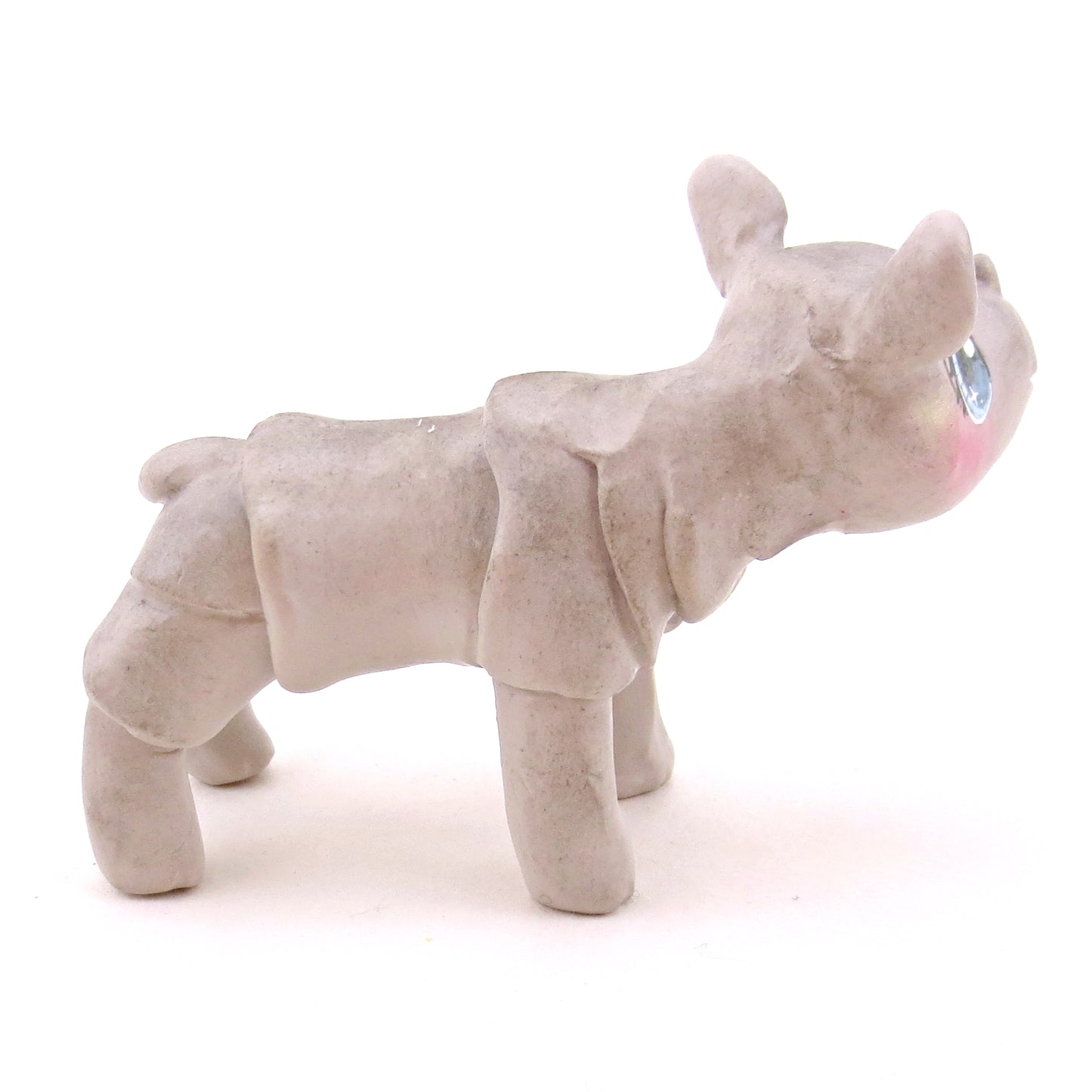 Javan Rhinoceros Figurine - Polymer Clay Animals Continents Collection