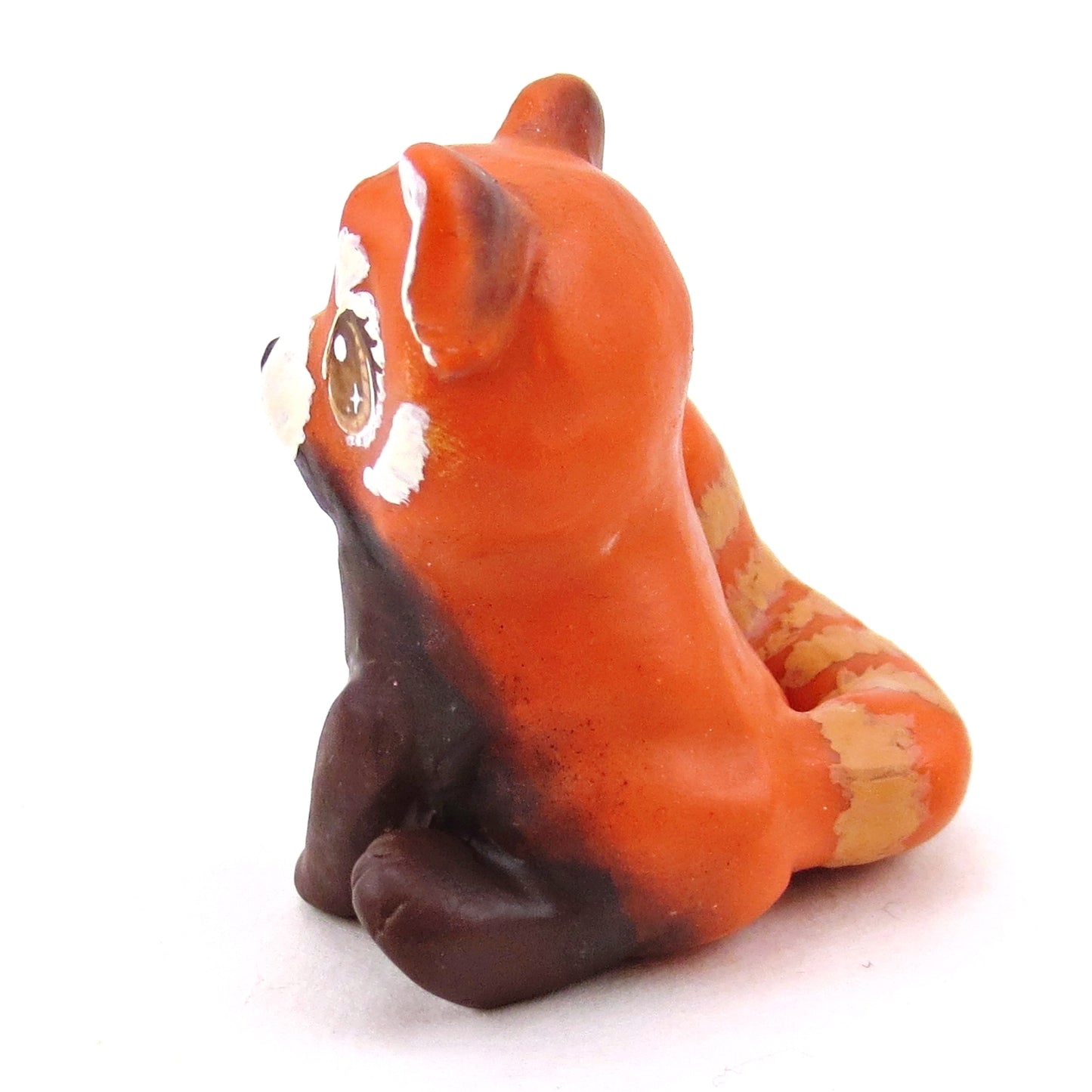 Red Panda Figurine - Polymer Clay Animals Continents Collection