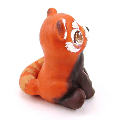 Red Panda Figurine - Polymer Clay Animals Continents Collection