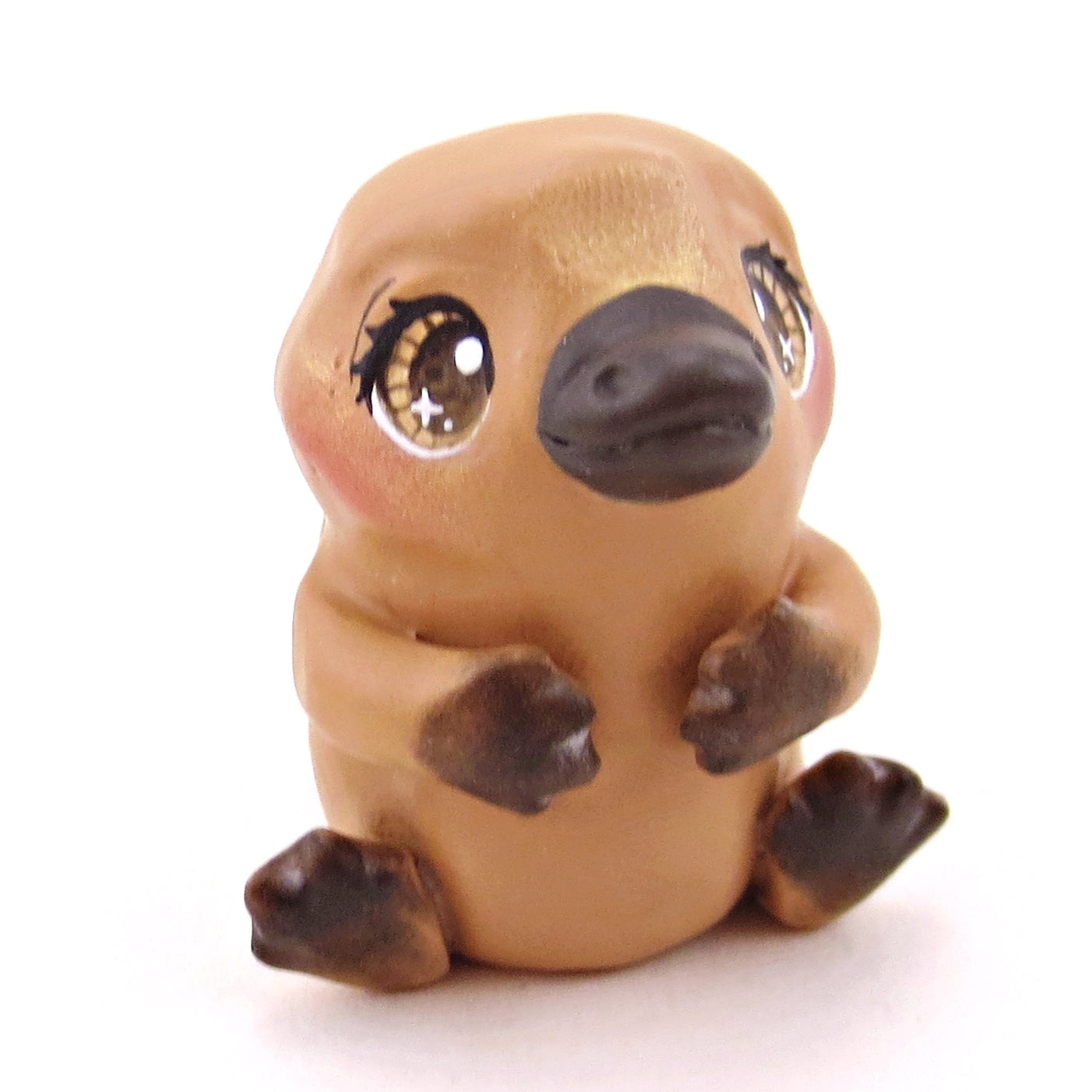 Platypus Figurine - Polymer Clay Animals Continents Collection