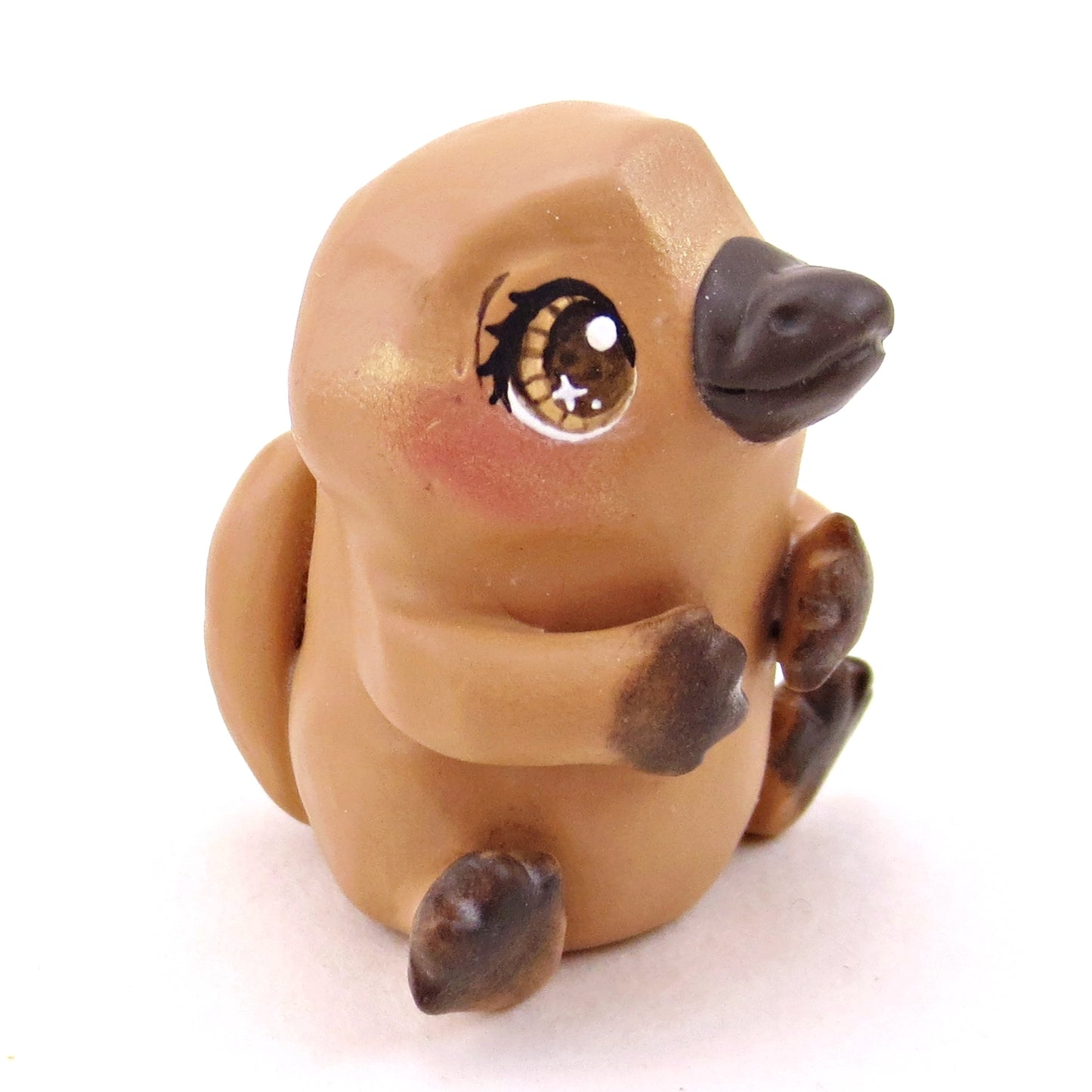 Platypus Figurine - Polymer Clay Animals Continents Collection