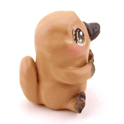 Platypus Figurine - Polymer Clay Animals Continents Collection