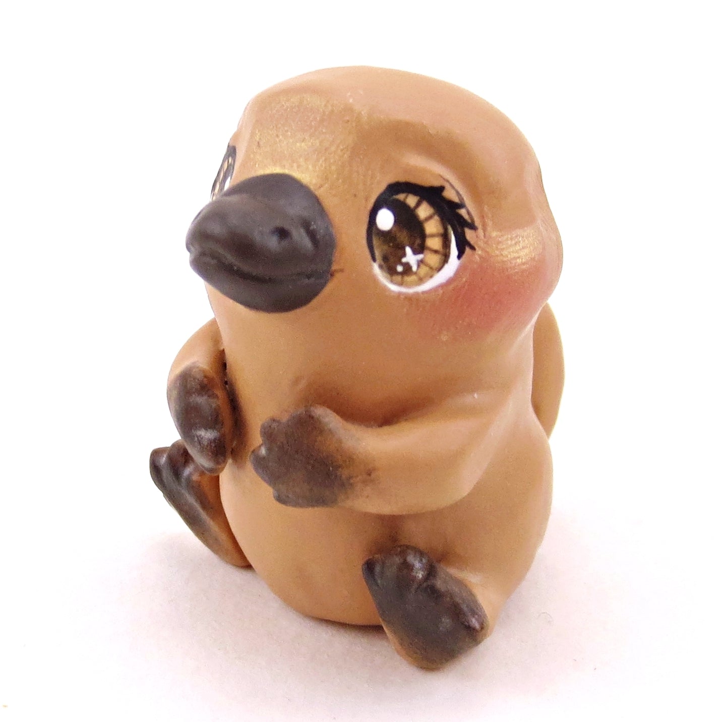 Platypus Figurine - Polymer Clay Animals Continents Collection