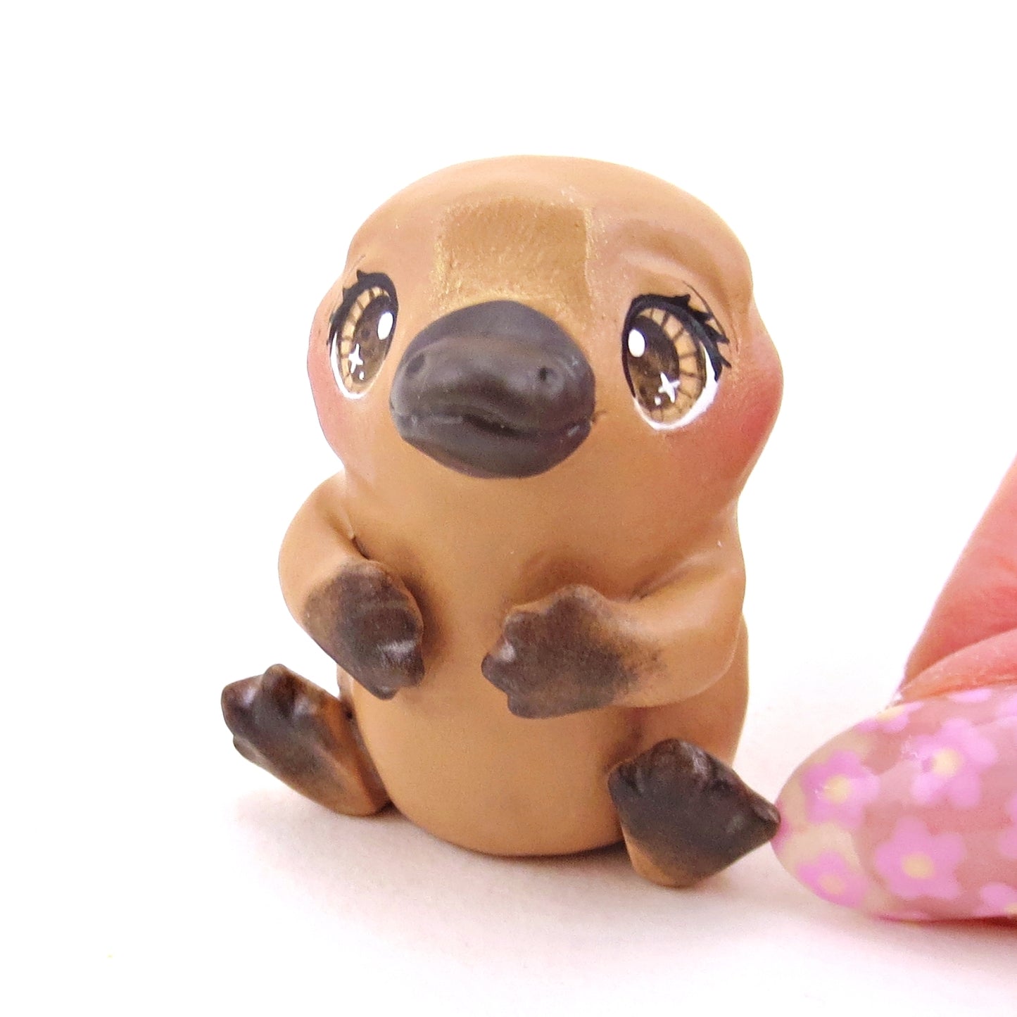 Platypus Figurine - Polymer Clay Animals Continents Collection