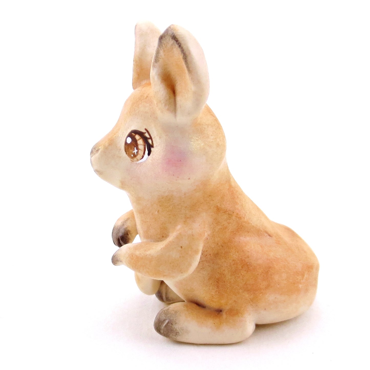 Red Kangaroo Figurine - Polymer Clay Animals Continents Collection