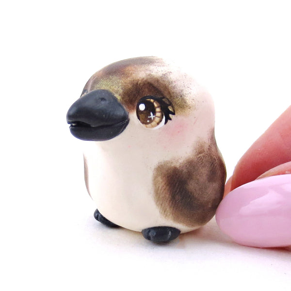 Kookaburra Figurine - Polymer Clay Animals Continents Collection