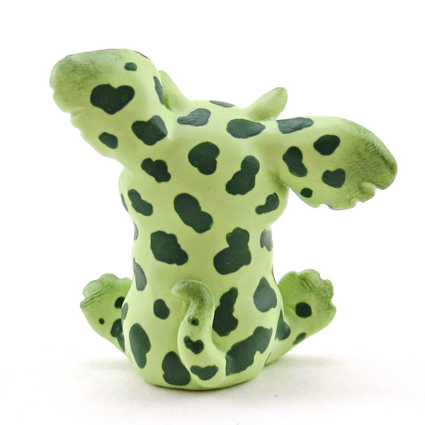 Floppy-Ear Goblin Puppy Figurine - Polymer Clay Animals Fairytale Spring Collection