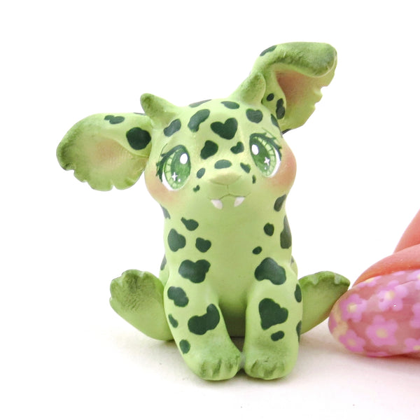 Floppy-Ear Goblin Puppy Figurine - Polymer Clay Animals Fairytale Spring Collection