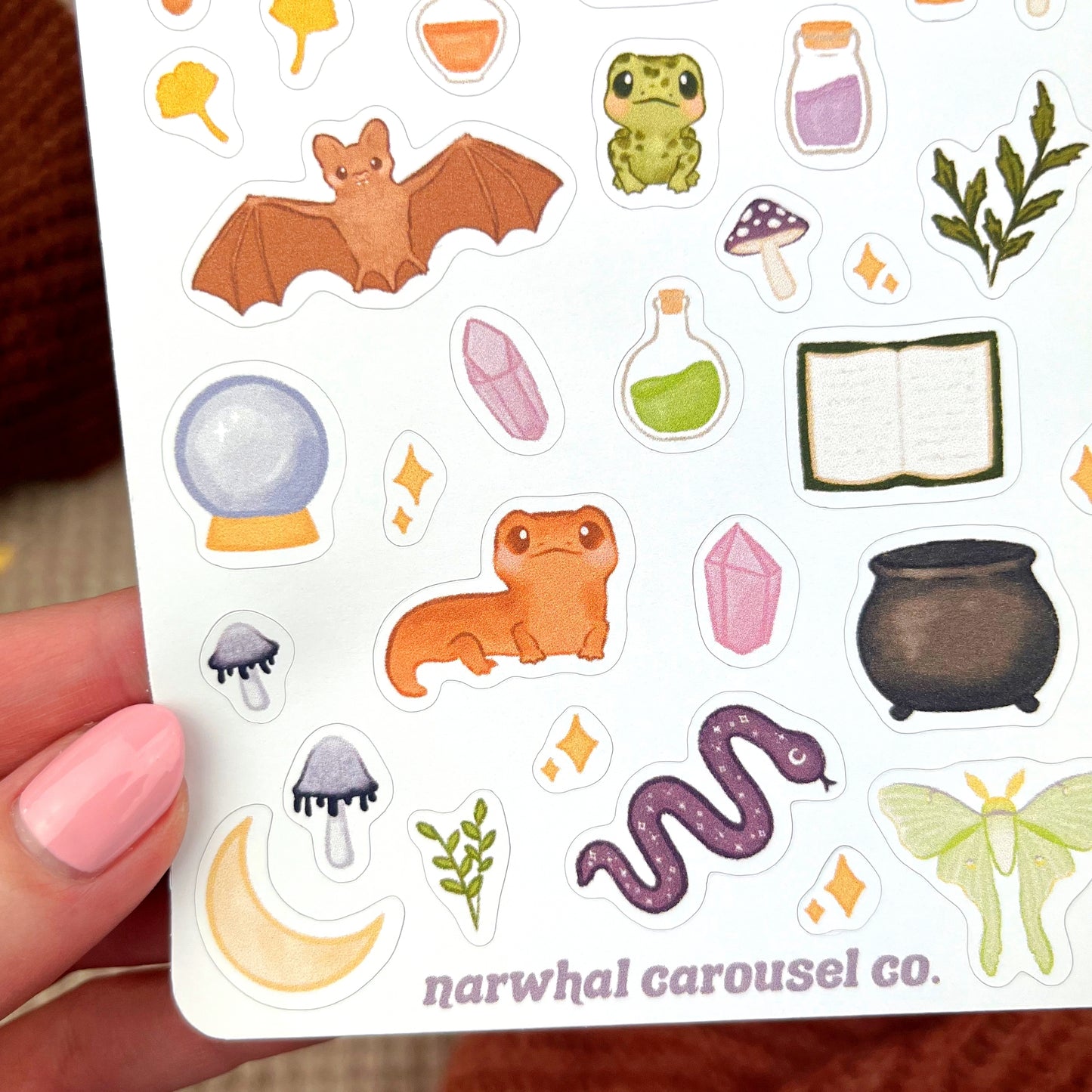 Cottage Witch Sticker Sheet