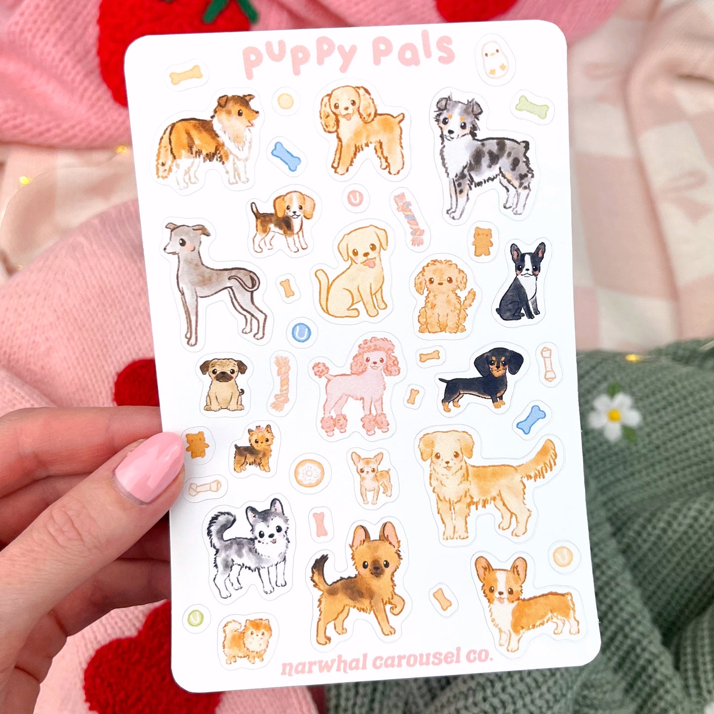 Puppy Pals Sticker Sheet