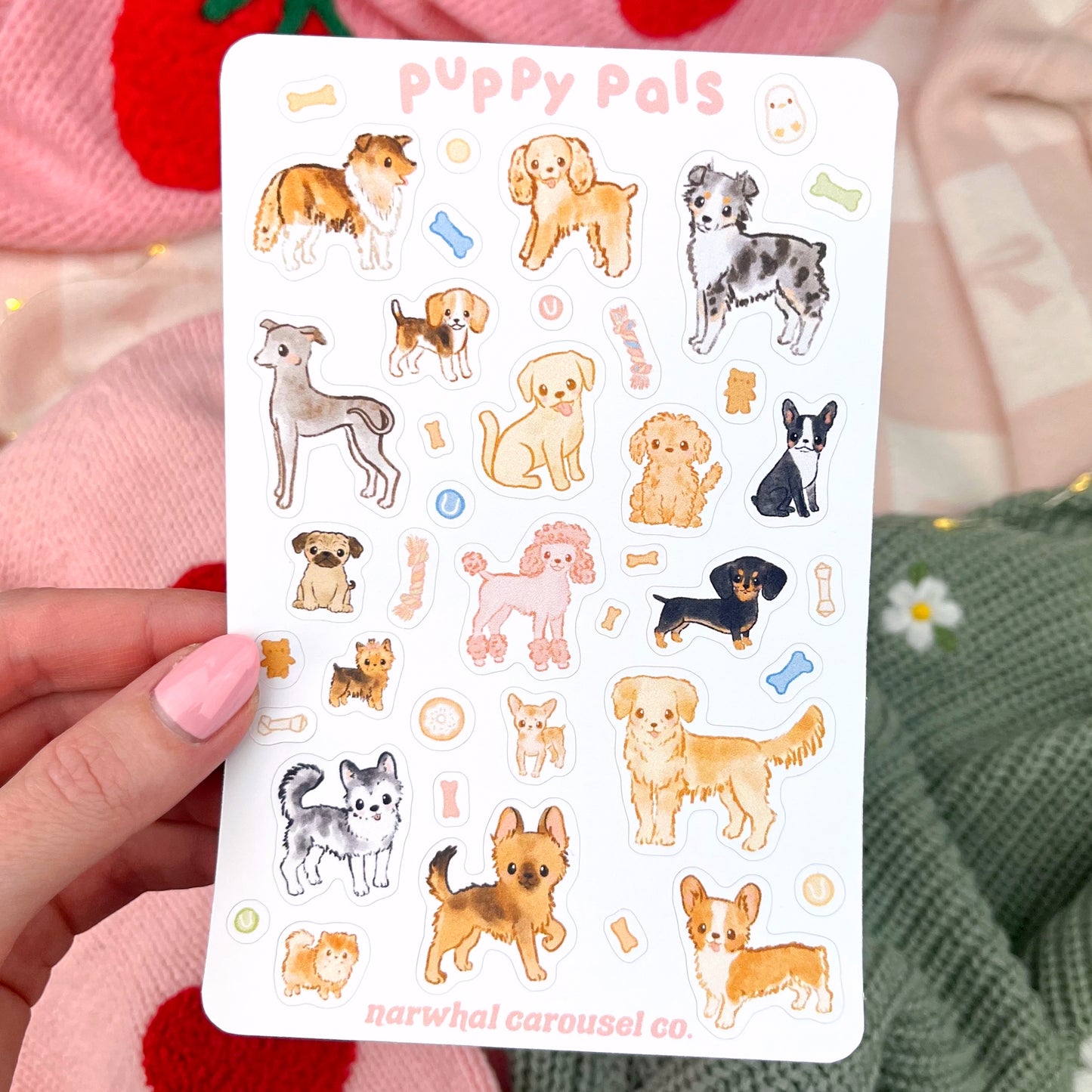 Puppy Pals Sticker Sheet