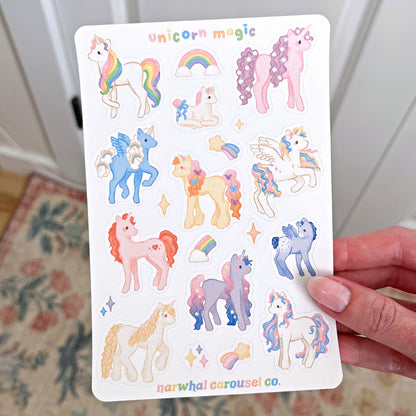 Unicorn Magic Sticker Sheet