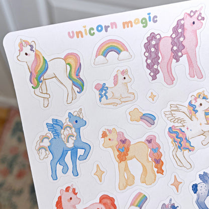 Unicorn Magic Sticker Sheet