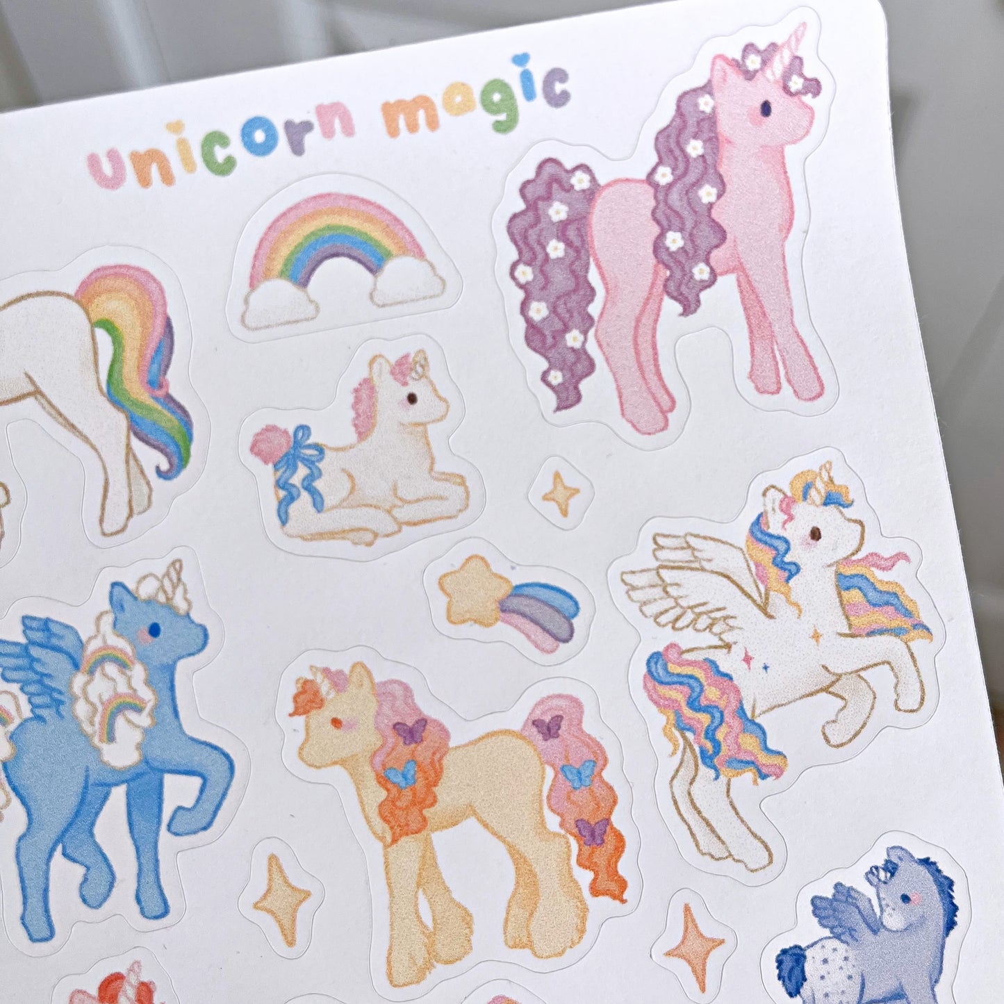 Unicorn Magic Sticker Sheet