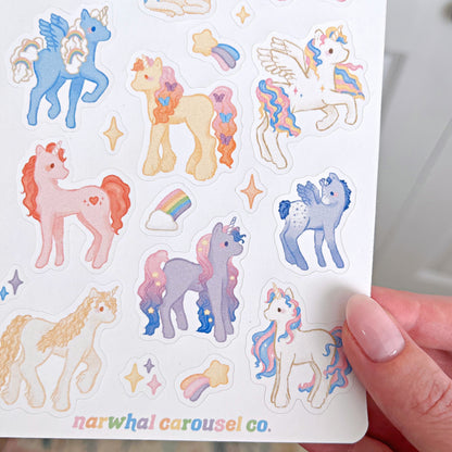 Unicorn Magic Sticker Sheet