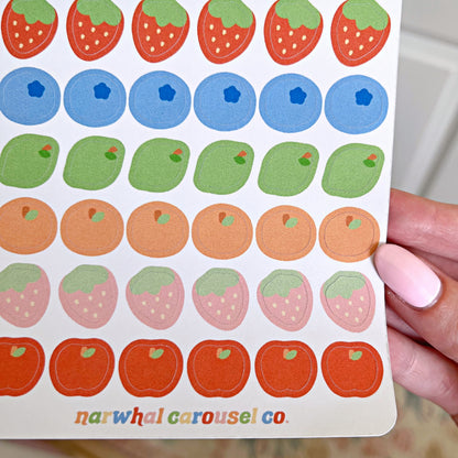 Fruity Deco Sticker Sheet