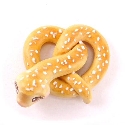 Pretzel Snake Figurine - Polymer Clay Animals Carnival/Circus Collection