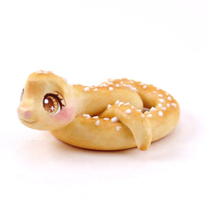 Pretzel Snake Figurine - Polymer Clay Animals Carnival/Circus Collection
