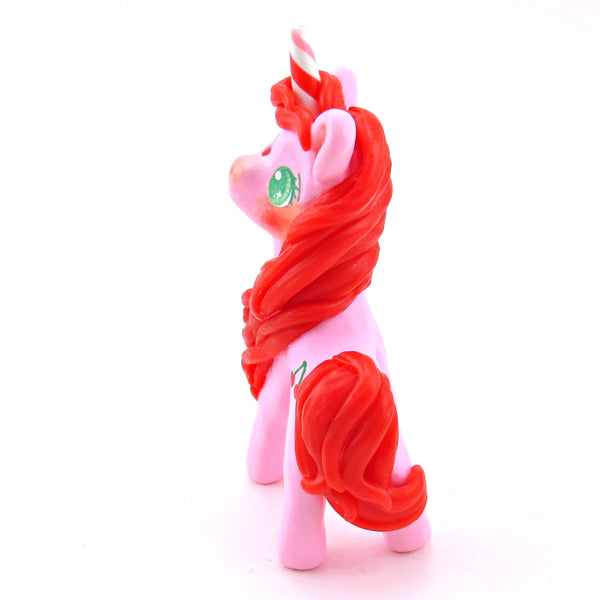 Cherry Pony Figurine - Polymer Clay Spring Collection