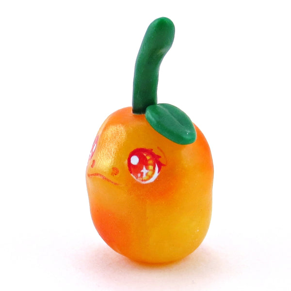Rainier Cherry Frog Figurine - Polymer Clay Spring Collection