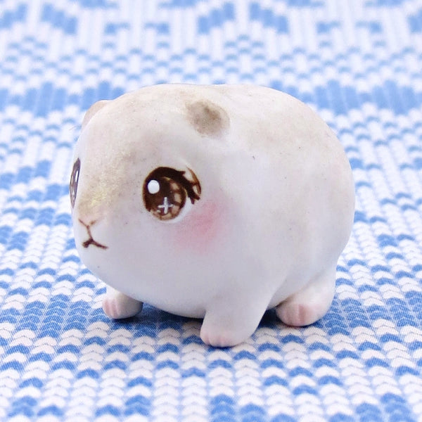 Arctic Lemming Figurine - Polymer Clay Winter Collection
