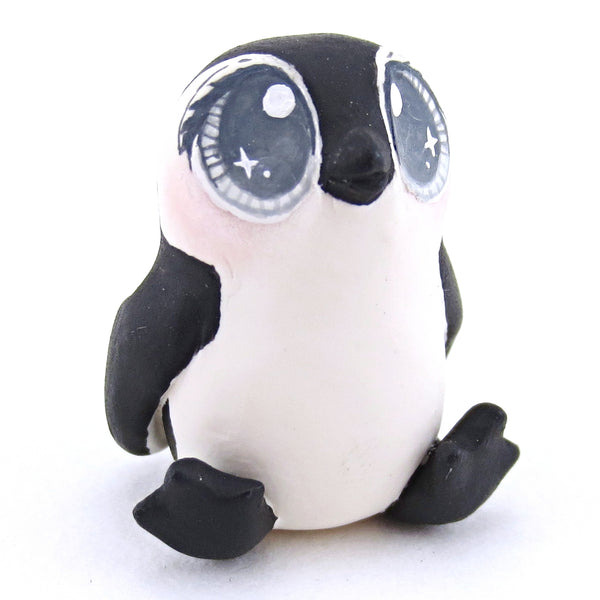 Little Penguin Figurine - Polymer Clay Christmas Animals