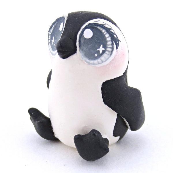 Little Penguin Figurine - Polymer Clay Christmas Animals
