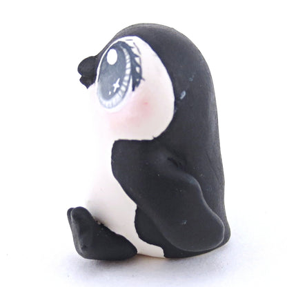 Little Penguin Figurine - Polymer Clay Christmas Animals